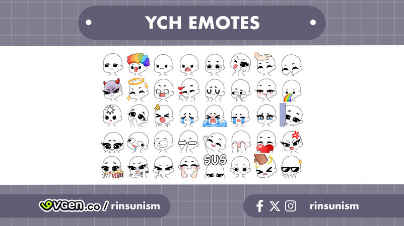 YCH Emotes